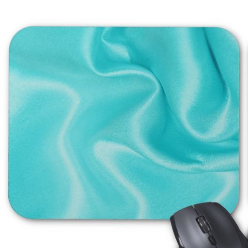 Silk And Satin Wallpaper Blue Background Mouse Pads From