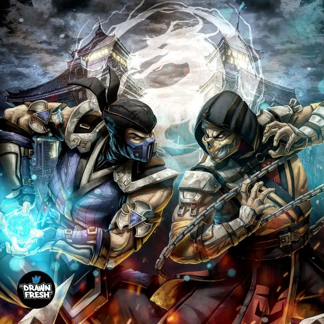 4k Mortal Kombat iPhone Wallpaper