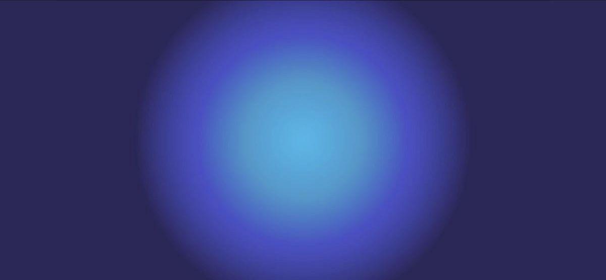 Blue Aura Wallpaper Aesthetic In Dark iPad