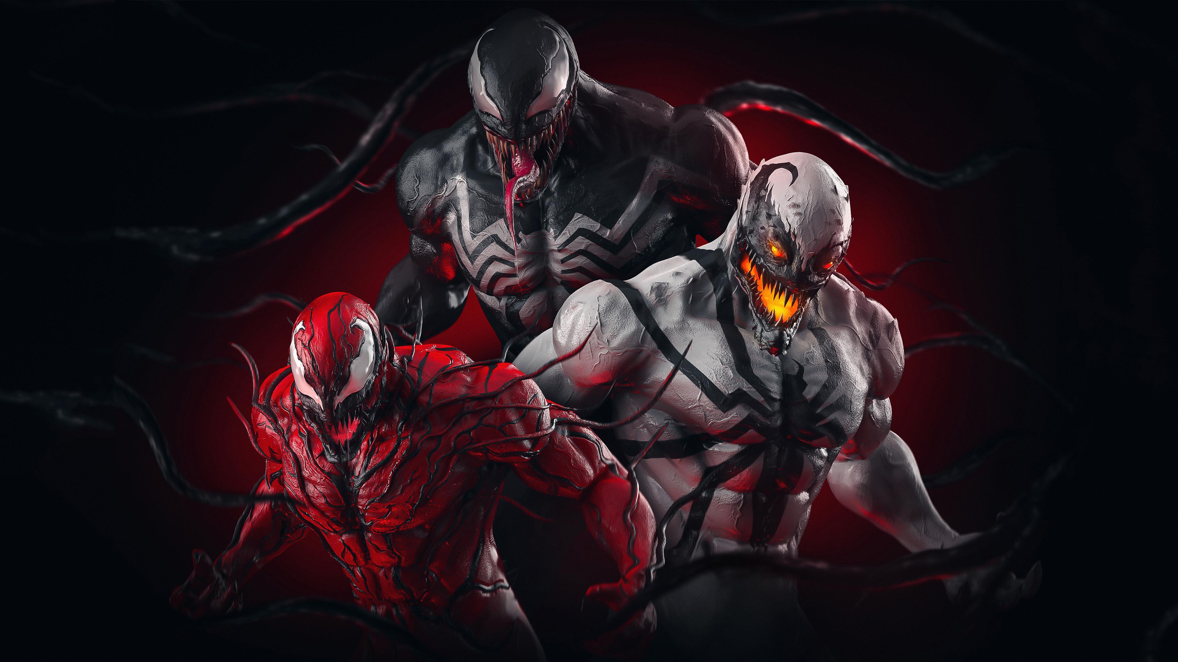 Venom Carnage Anti Symbiote Wallpaper Resolution