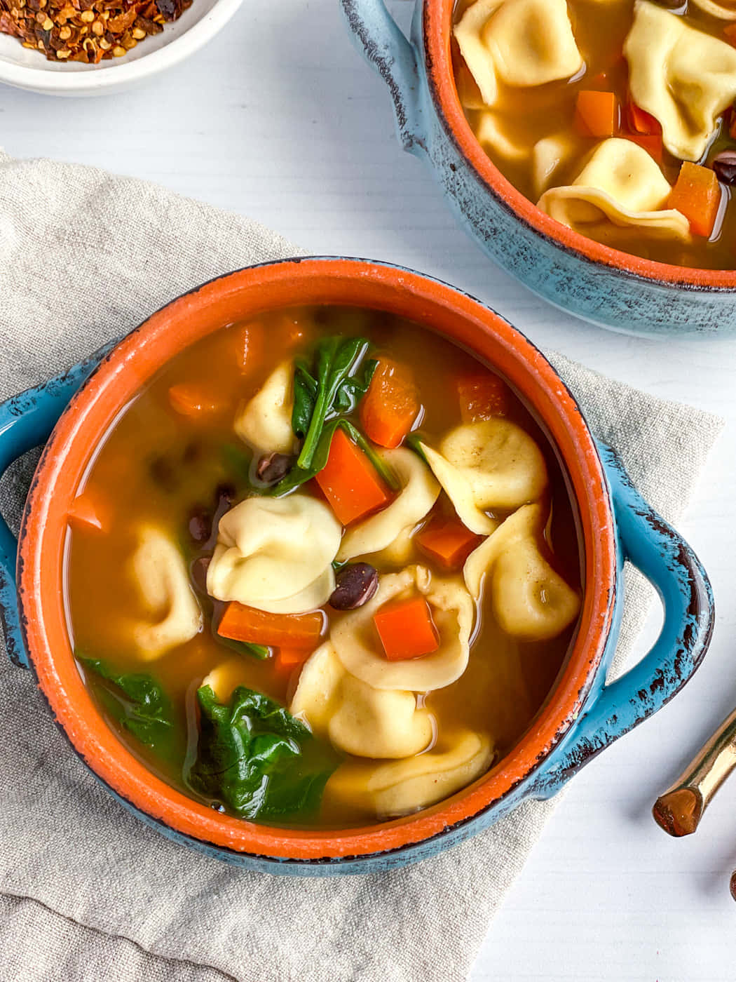 A Delicious Bowl Of Rich Flavourful Black Bean Soup Wallpaper
