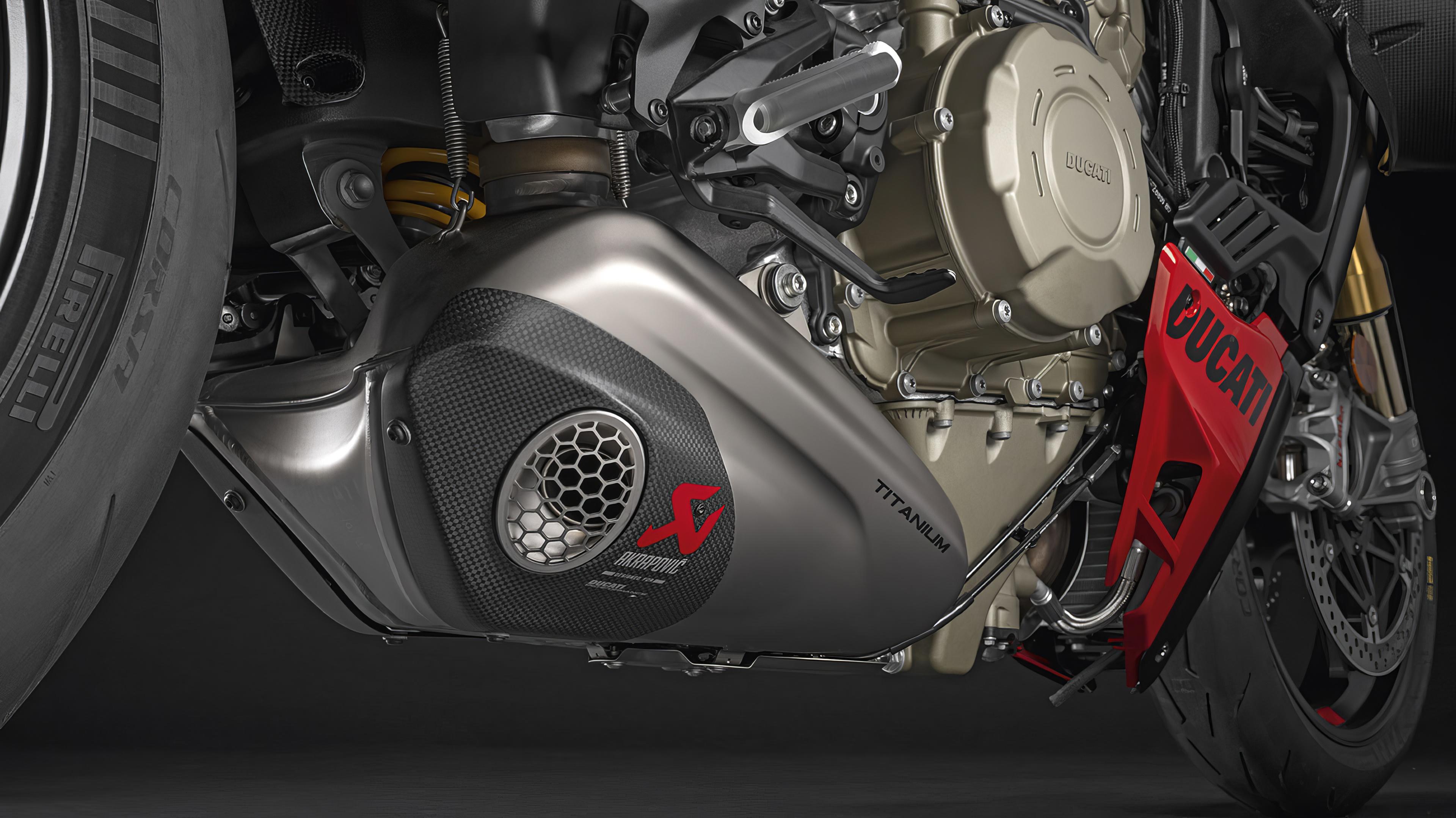 Ducati Streetfighter V4 Engine Detail HD Wallpaper