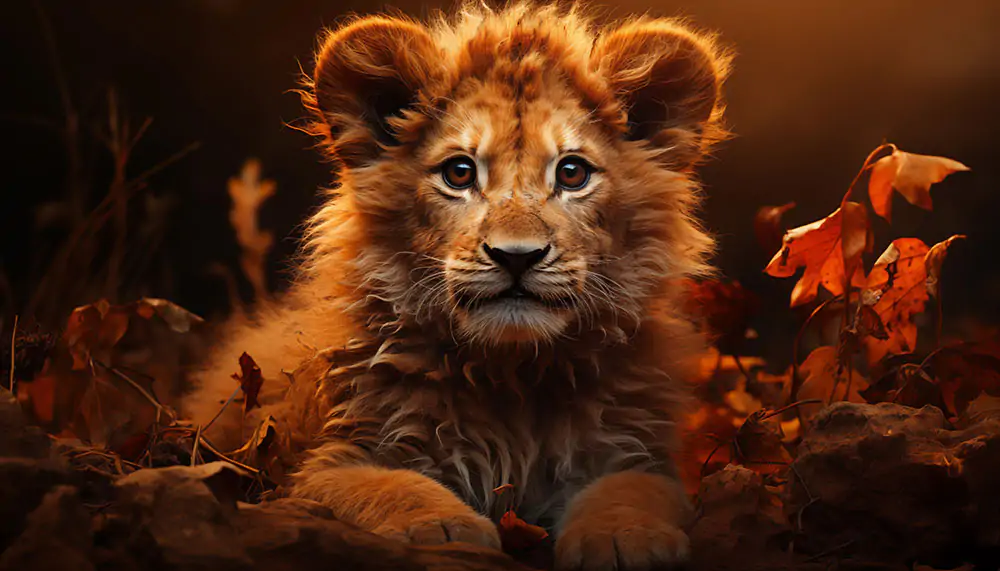 Baby Lion Cub HD Wallpaper 4k For Desktop Laptop And Phones