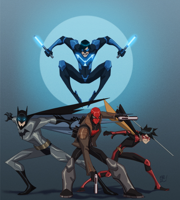 The Bat Family By Ericguzman