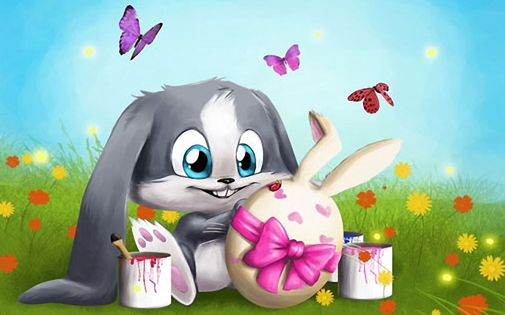 Innocent Easter Bunny Pictures