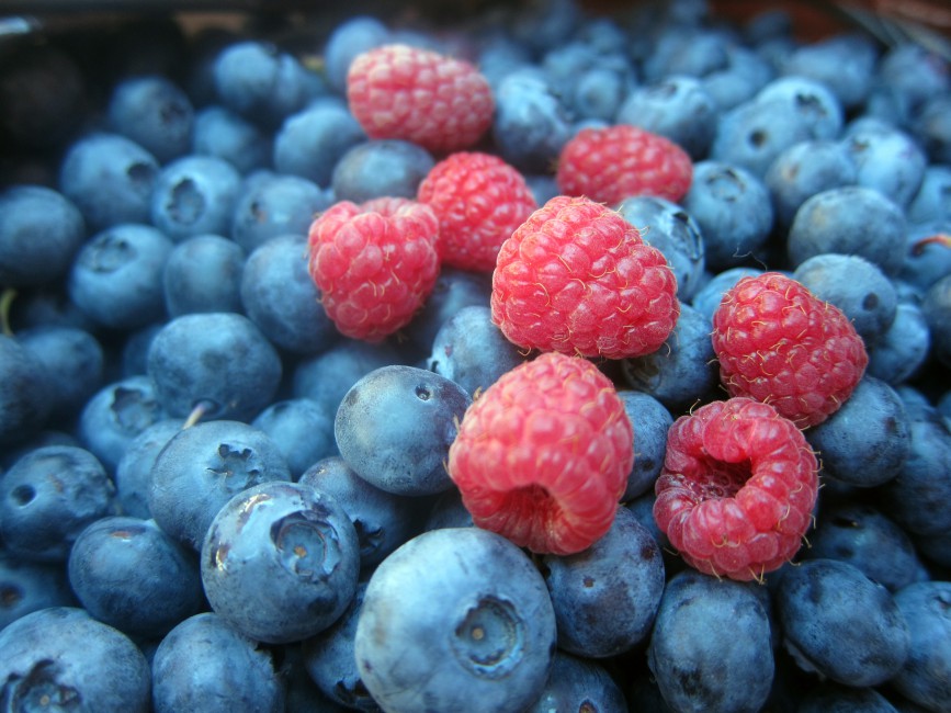 Blueberries Raspberries Berries Stock Photos Image HD