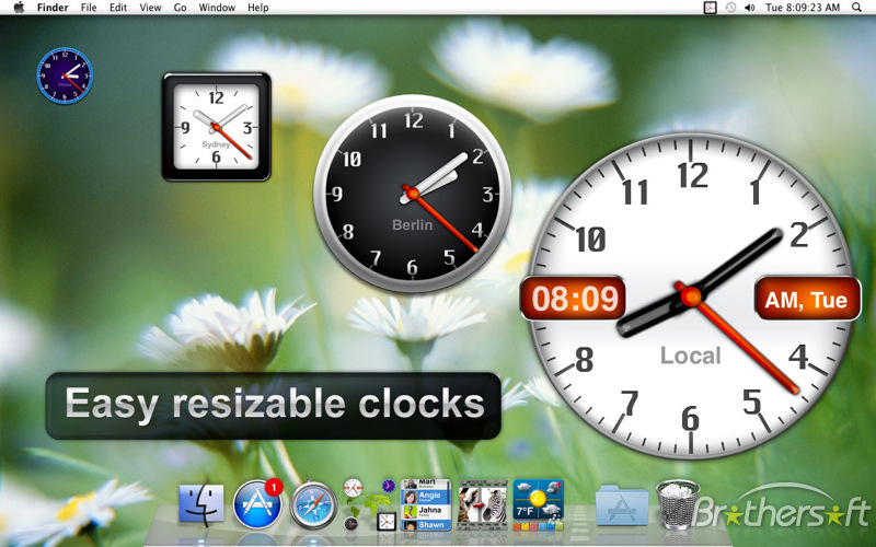 Desktop Clock for Mac free Download