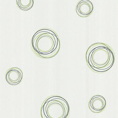 Green Geometric Circles Wallpaper at Menards 500x500