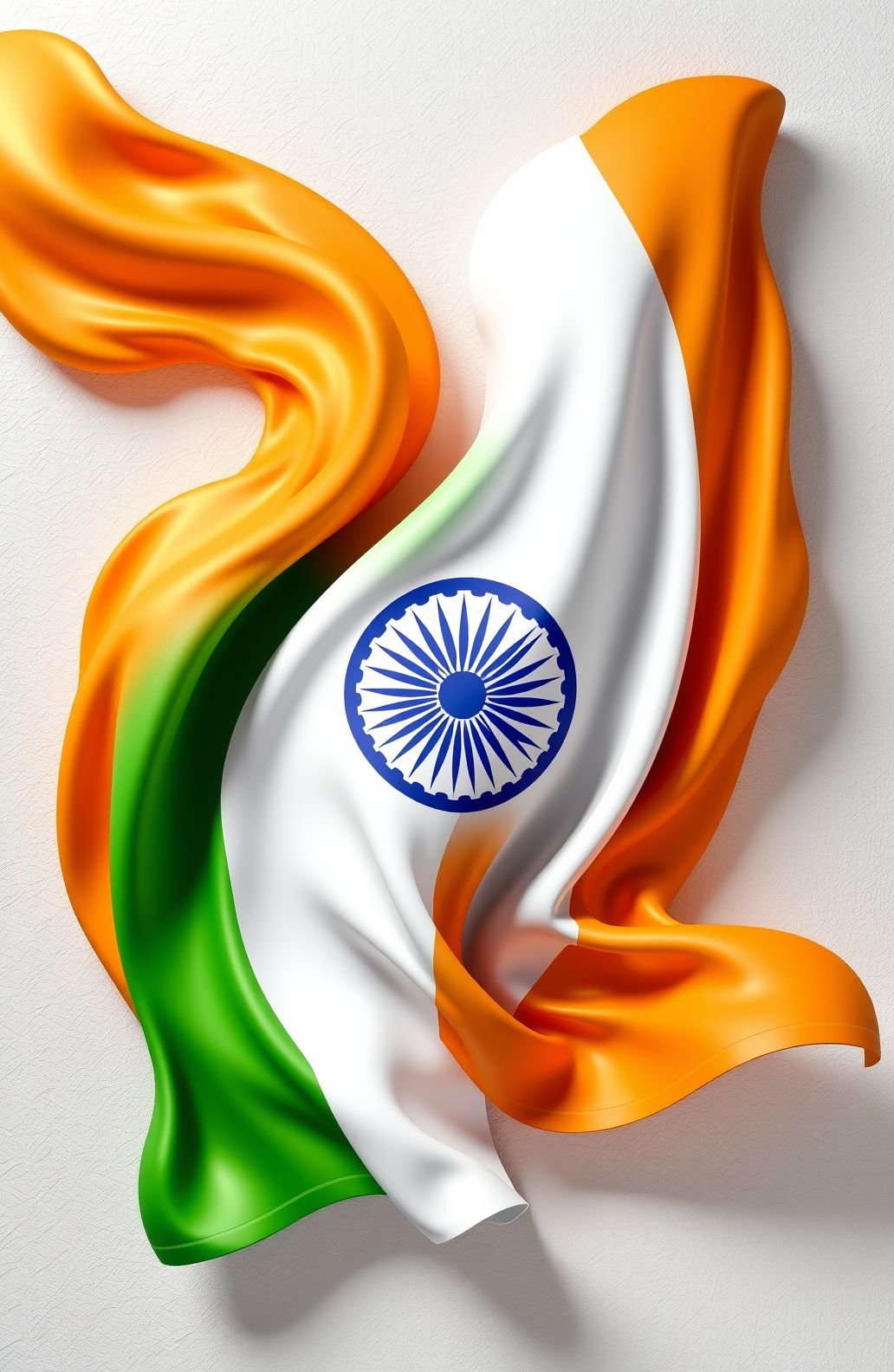 Indian National Flag Wallpaper 3d