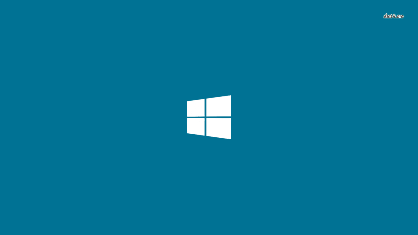 Simple Windows Logo Wallpaper Puter