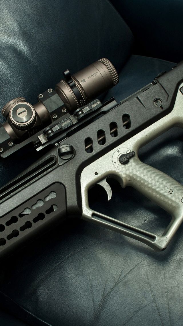 Wallpaper Tavor Assault Rifle Military
