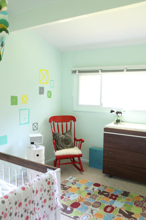 The Minty Wall Paint Is Called Embellished Blue By Sherwin Williams