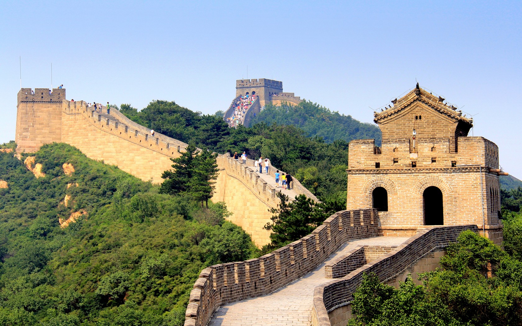 Wall Of China Full HD Wallpaper Travel