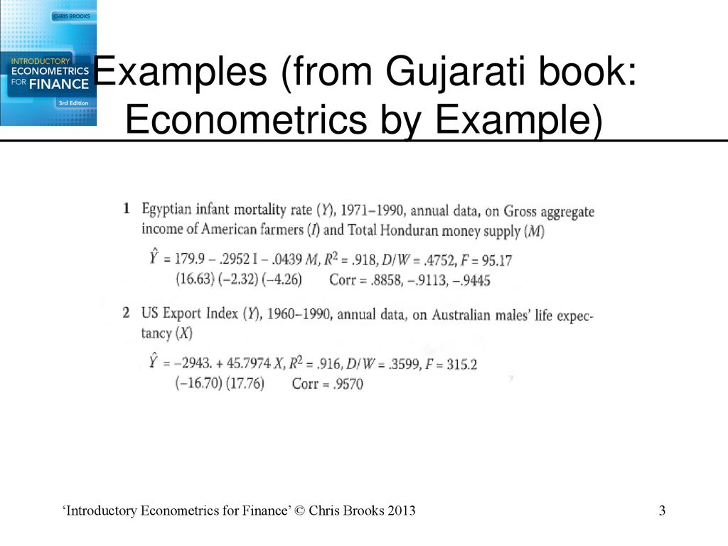 Introductory Econometrics For Finance Ppt