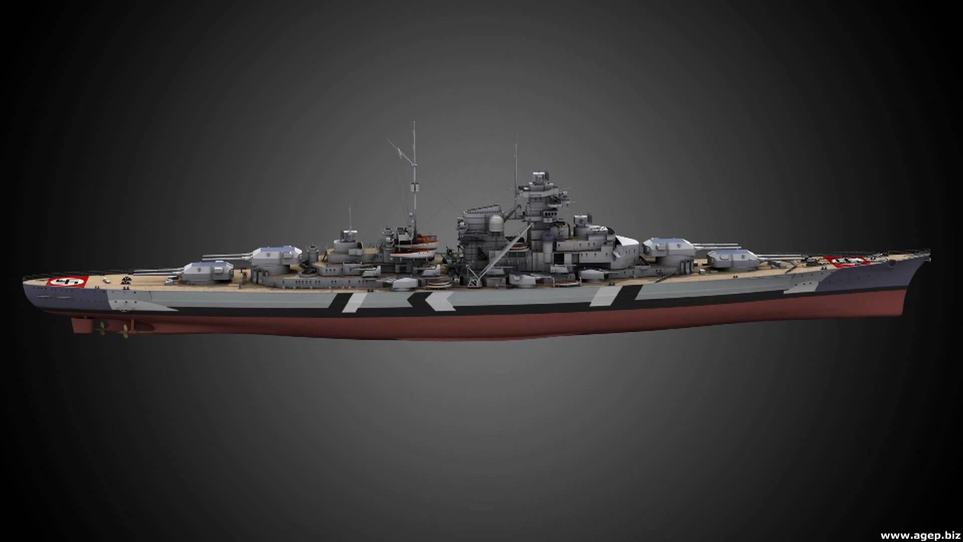 KM Bismarck 3D