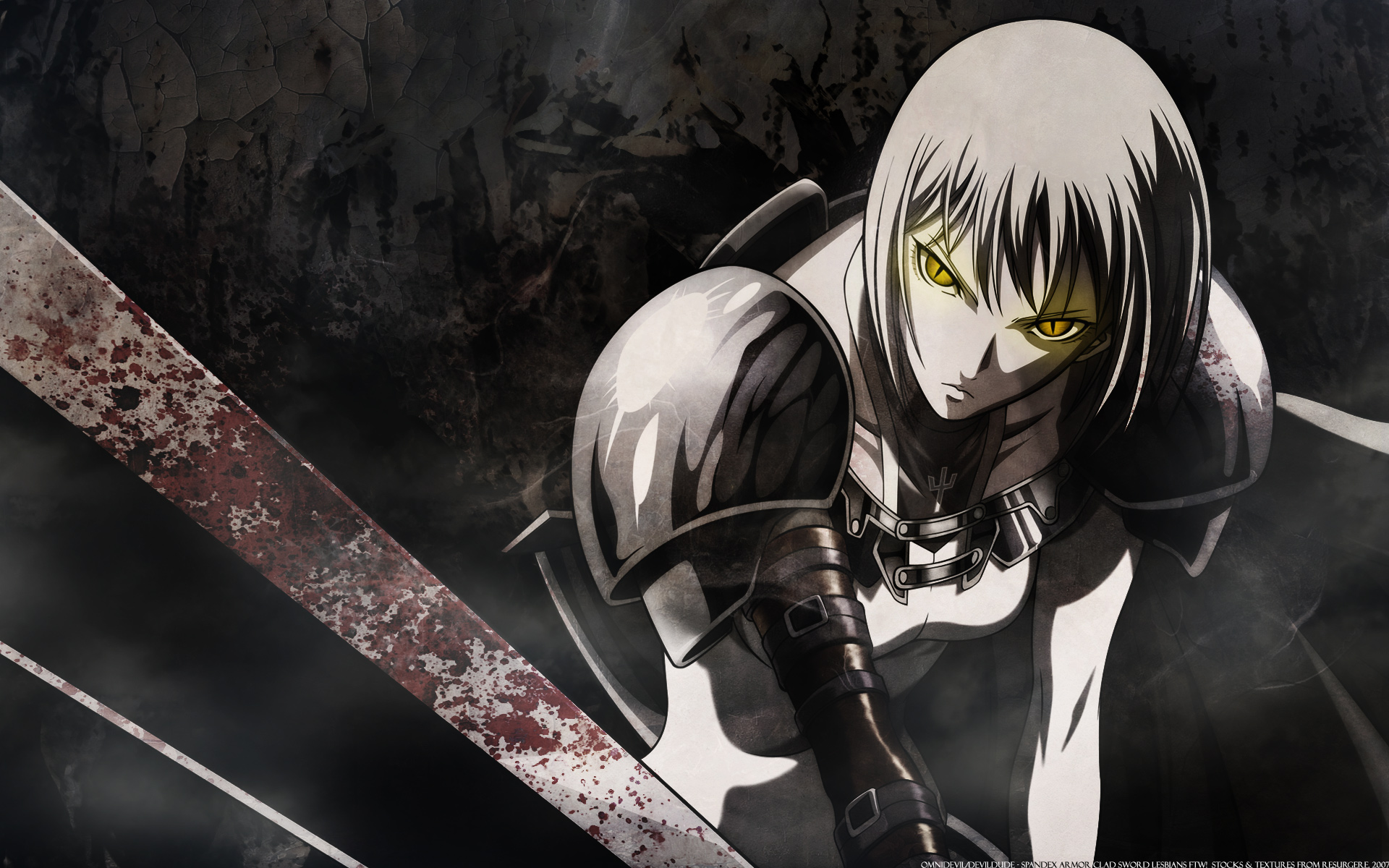 Claymore Woman Warrior Anime Wallpaper Imagez Only