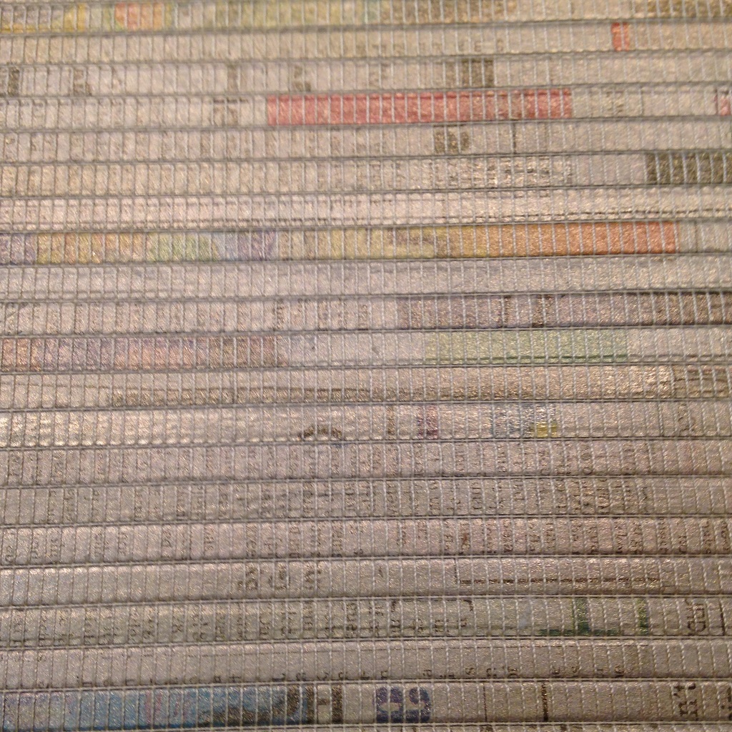 Recycled Newspaper Newsprint Wallpaper
