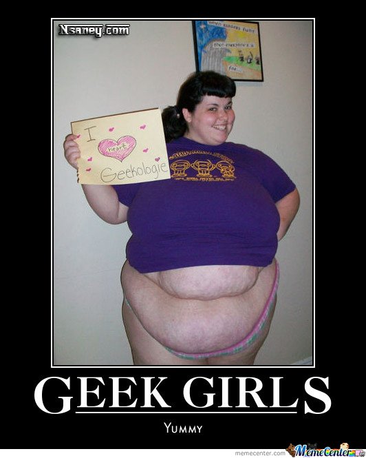 Geek Girl By Kjura Meme Center