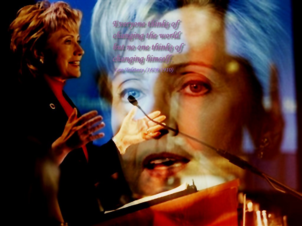 Windows Wallpaper Desktop Sen Hillary Clinton