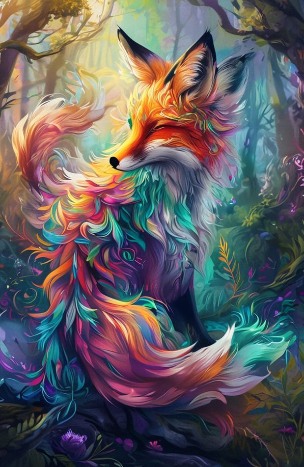 Nine Tails HD Wallpaper