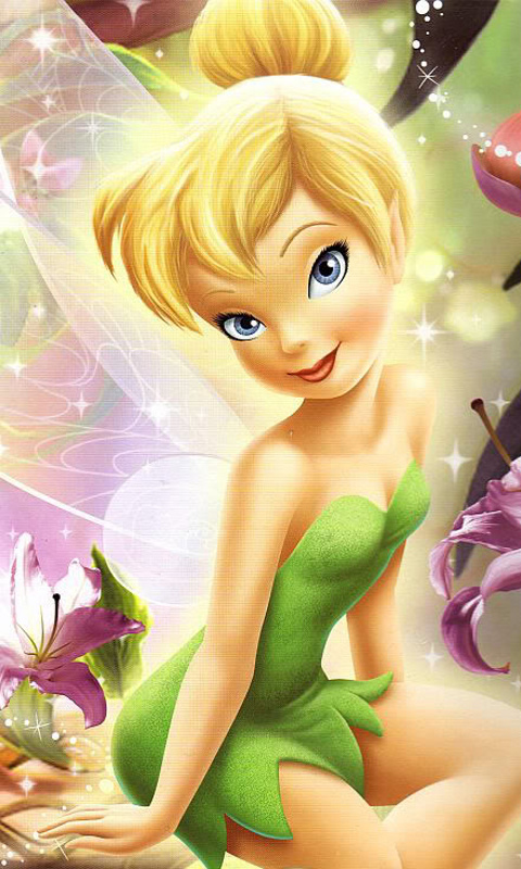 Your Mobile Phone HD Lovely Tinkerbell Wallpaper