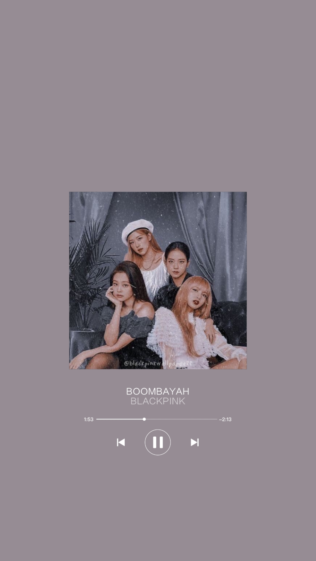 Blackpink Aesthetic Wallpaper Black