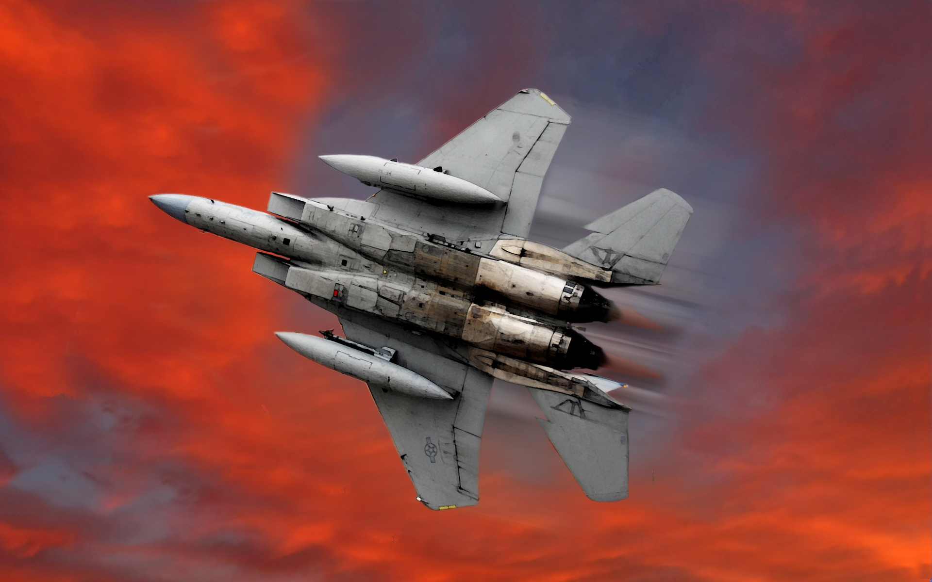 Mcdonnell Douglas F Eagle Widescreen Wallpaper