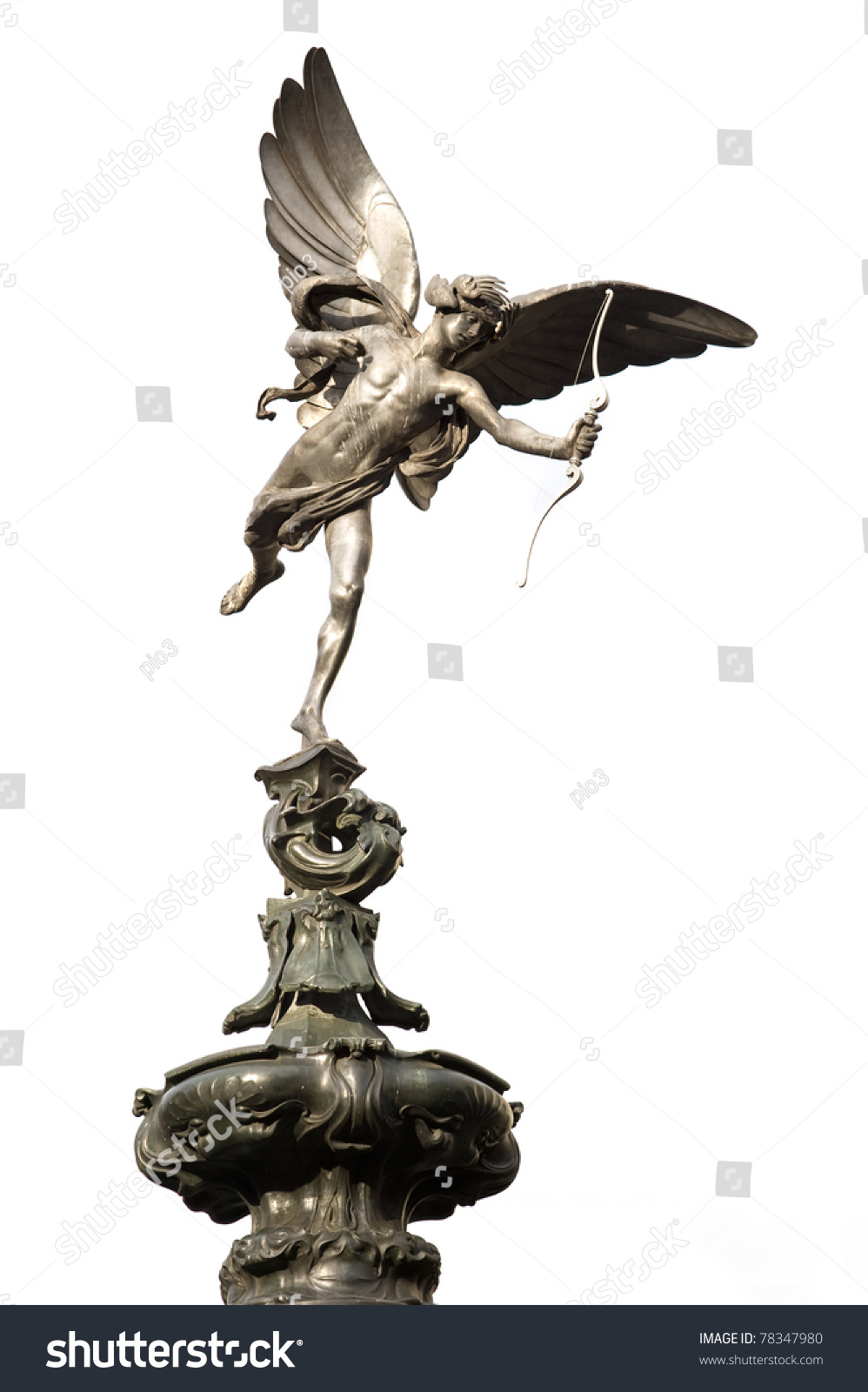 Eros Love Statue Piccadilly Circus London Stock Photo Edit Now