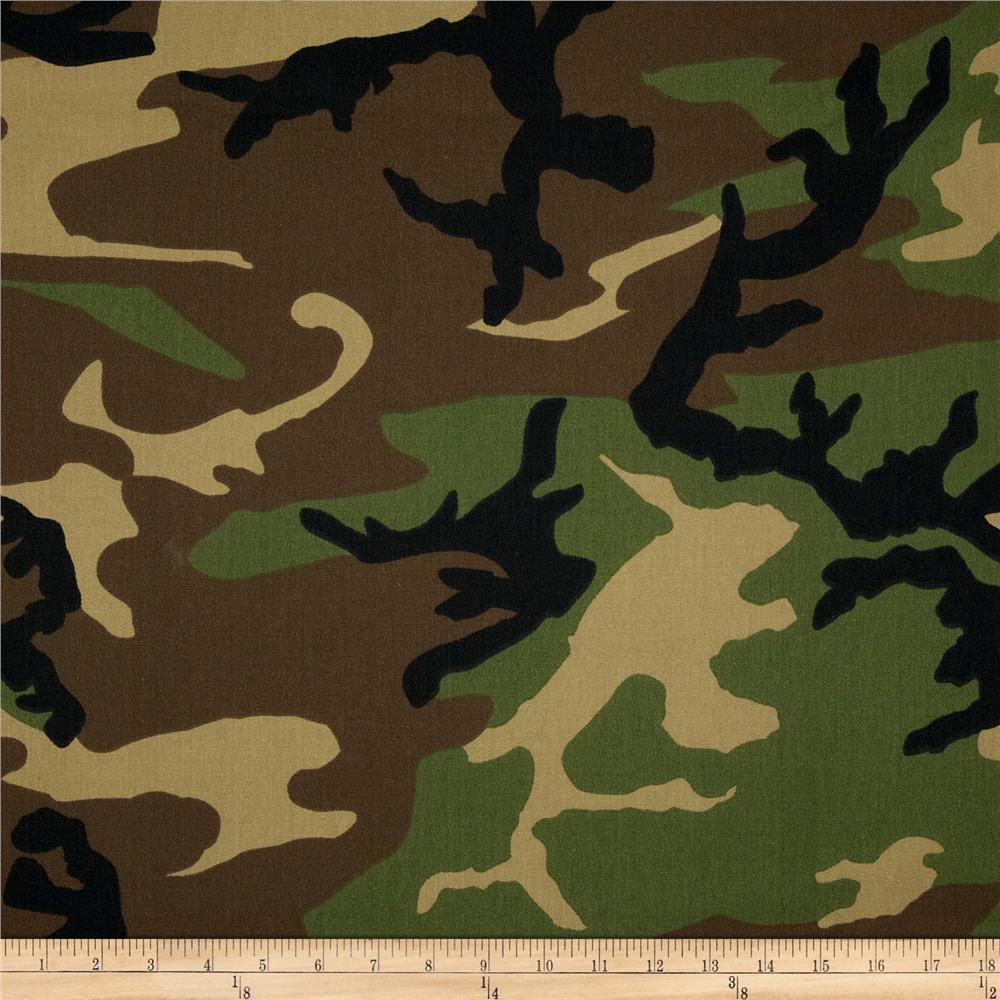 Green Camouflage Brown