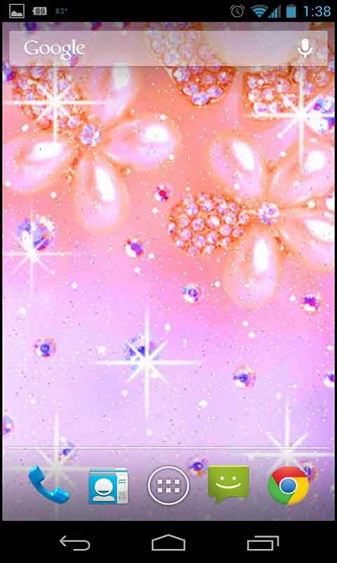 Pearl Flower Live Wallpaper Android