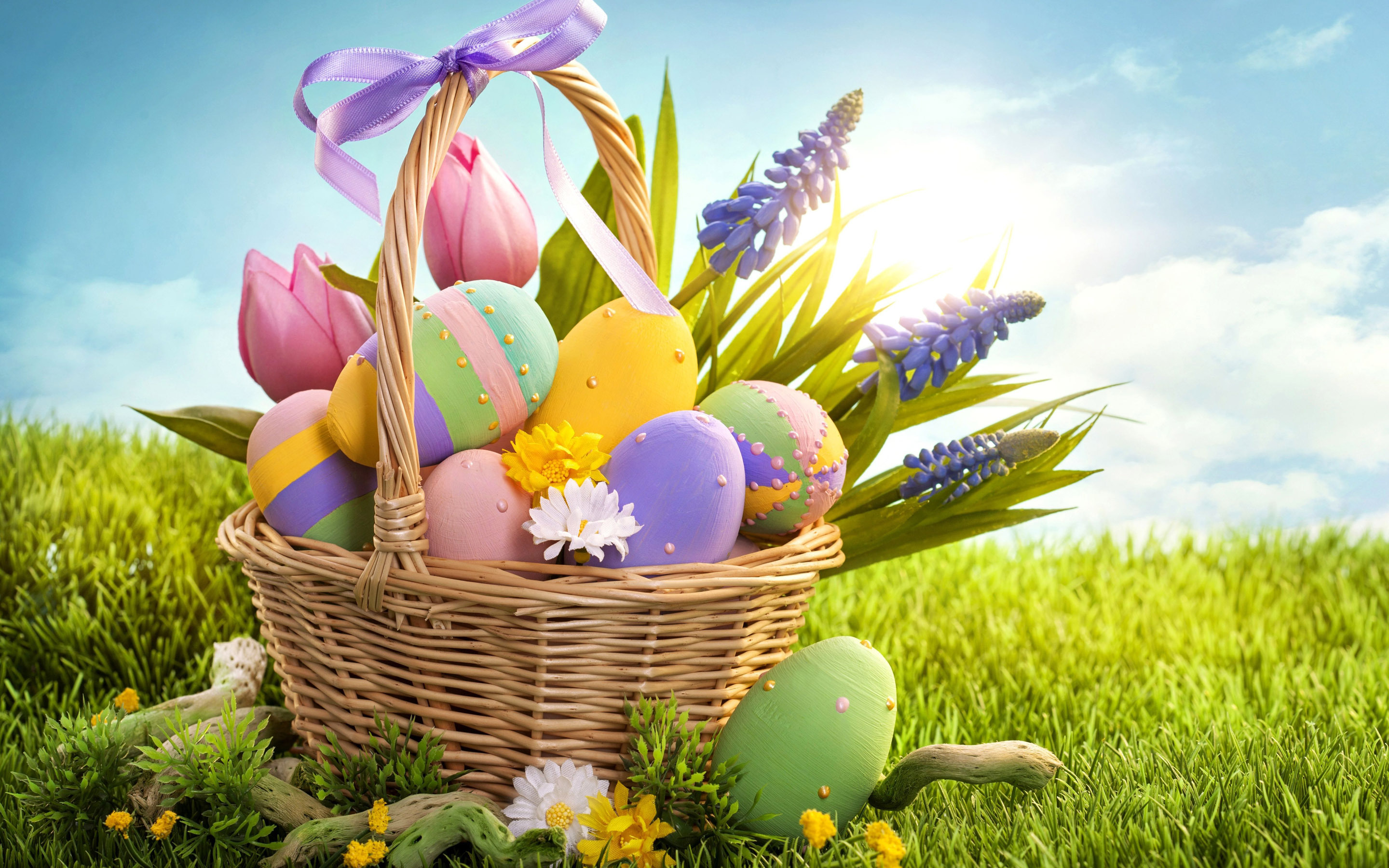 Easter Puter Wallpaper HD Image