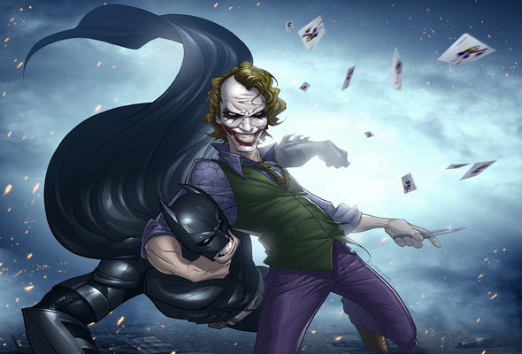 Wallpaper Joker 3d Batman