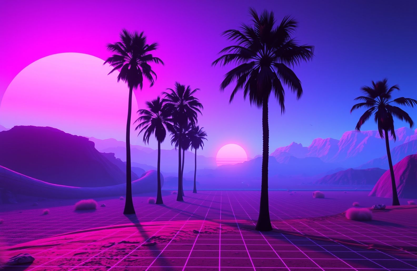 Retrowave Wallpaper