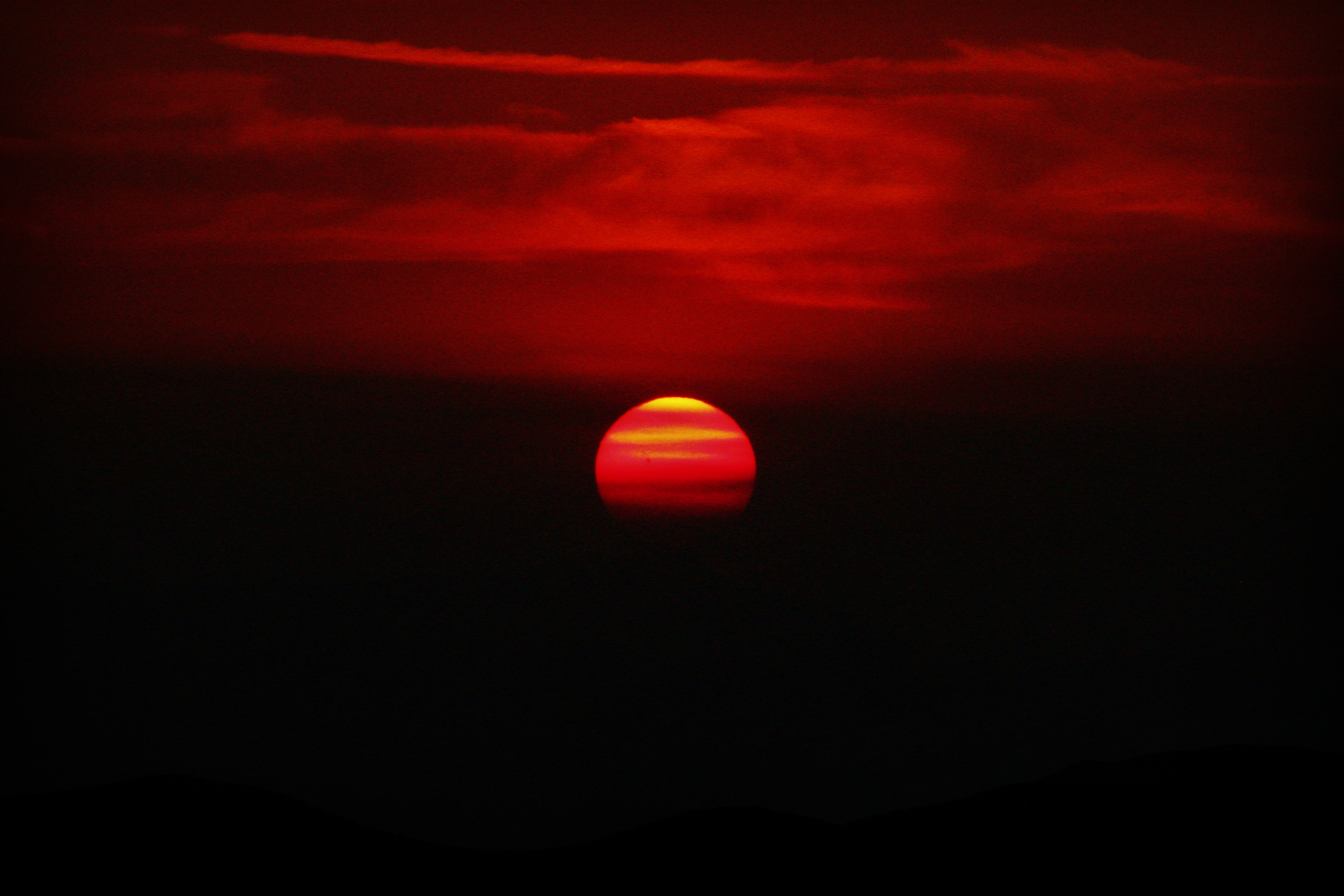 Darrel Gamble Red Sunset Clouds Wallpaper HD Desktop And