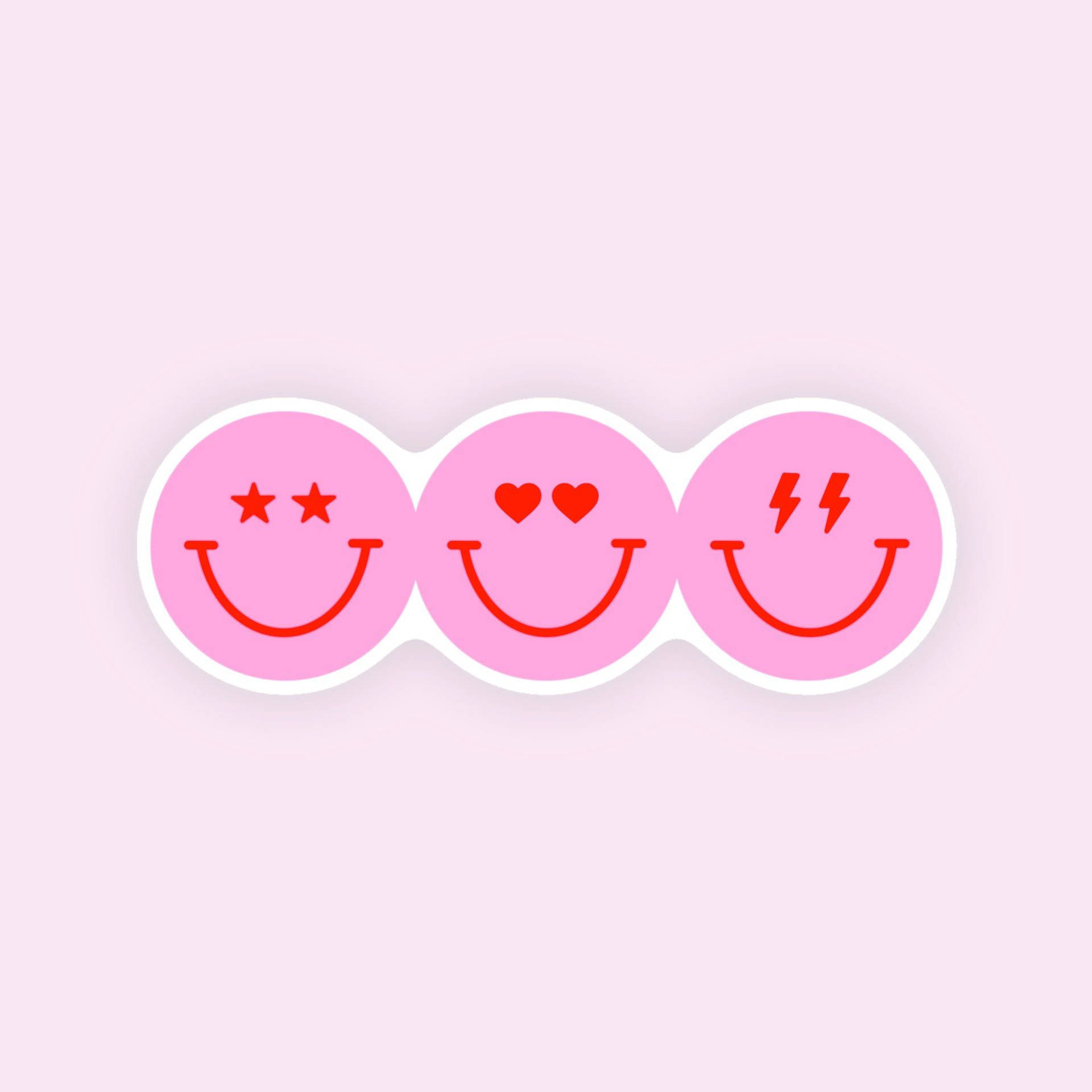 Preppy Smiley Face Wallpaper