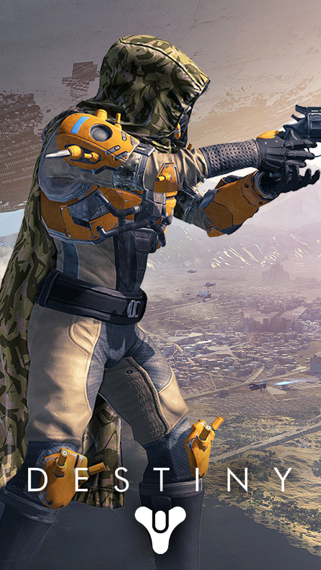 Destiny Hunter Wallpaper For Mobile by GamingWallpapers 640x1136
