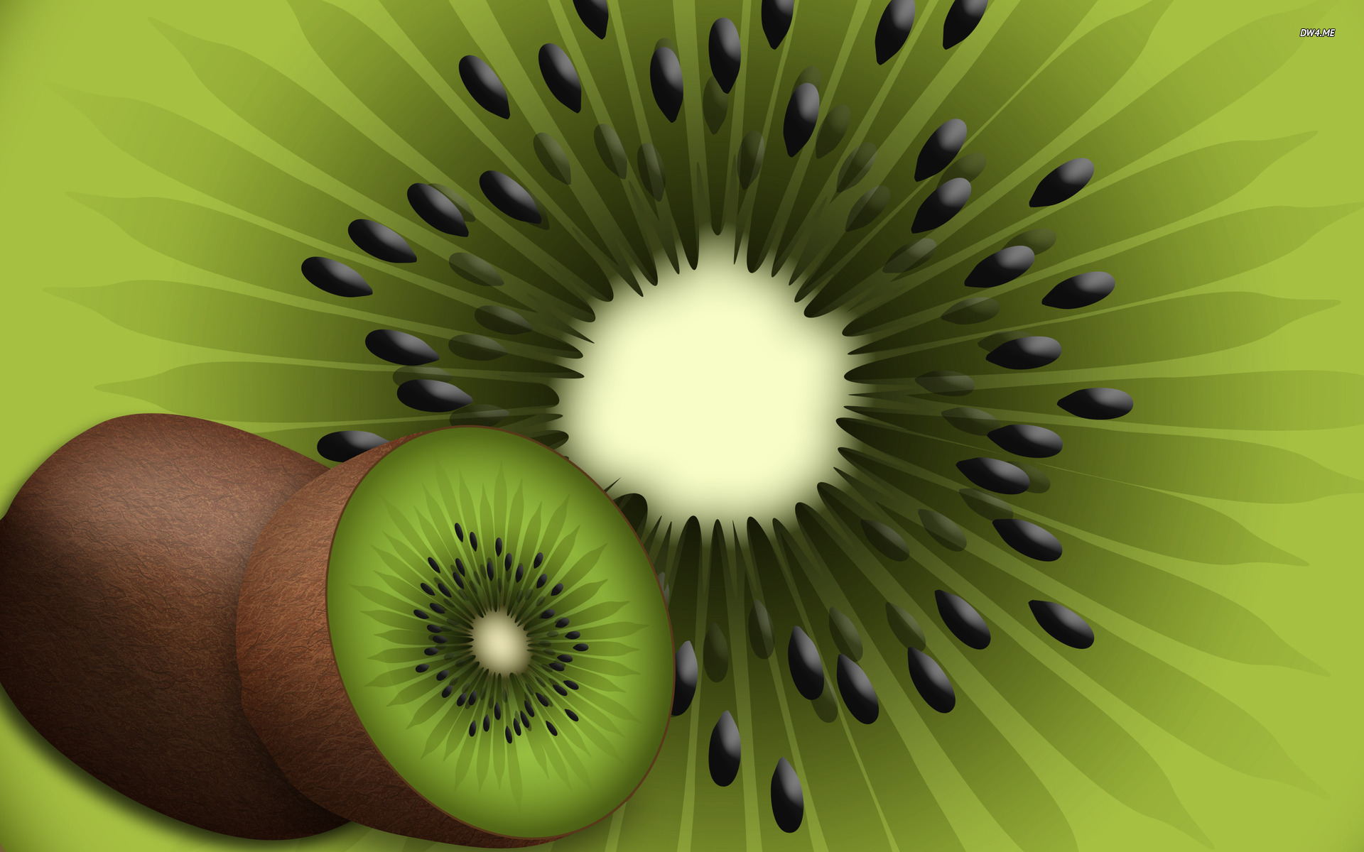 Kiwi Wallpaper Digital Art