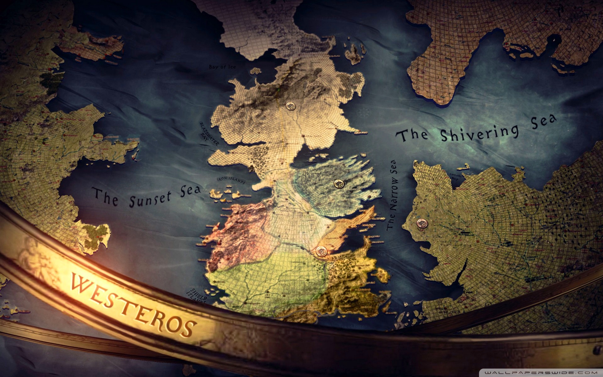 Game of Thrones Map of Westeros 4K HD Desktop Wallpaper for 4K