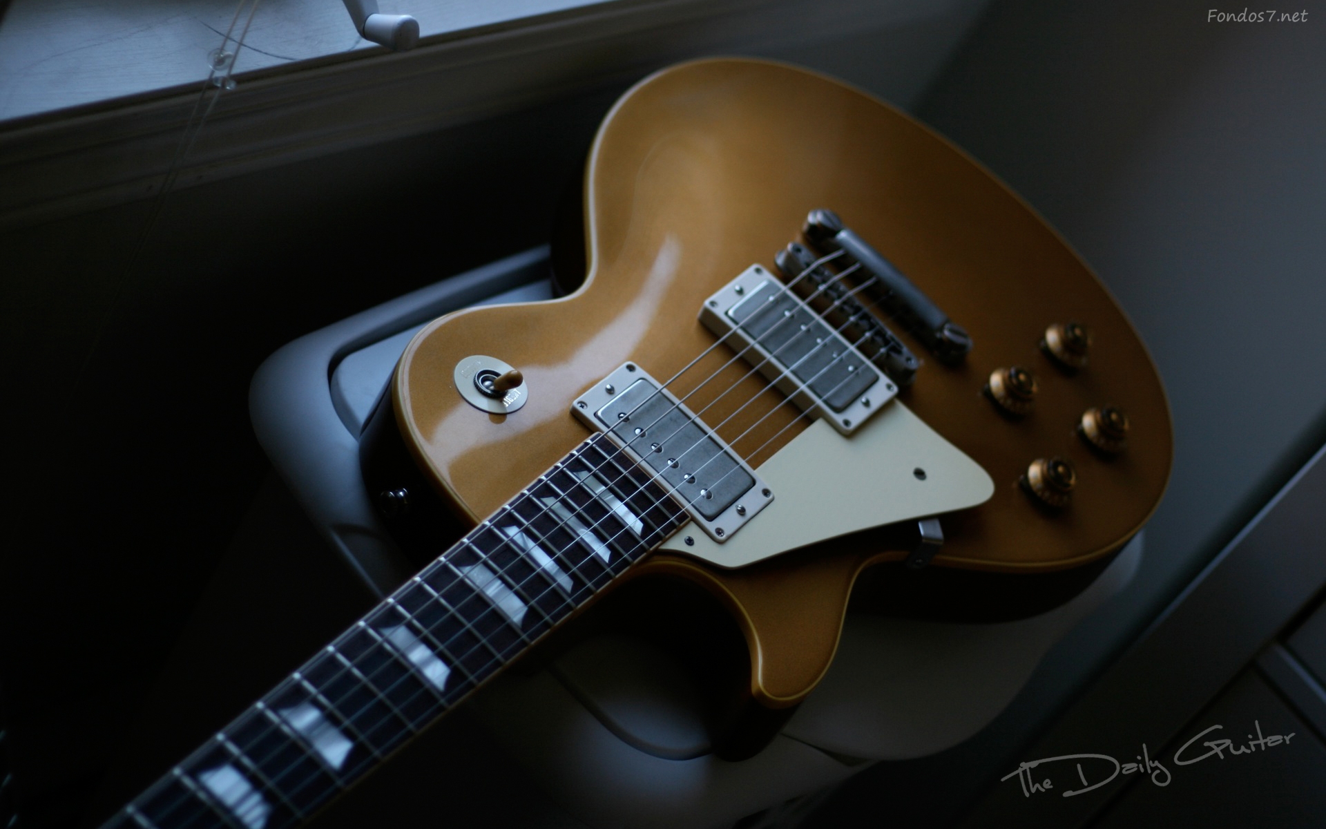 De Pantalla Modelo Gibson Les Paul HD Widescreen Gratis Imagenes
