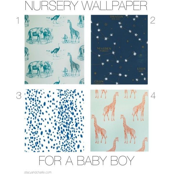 Baby Boy Nursery Wallpaper
