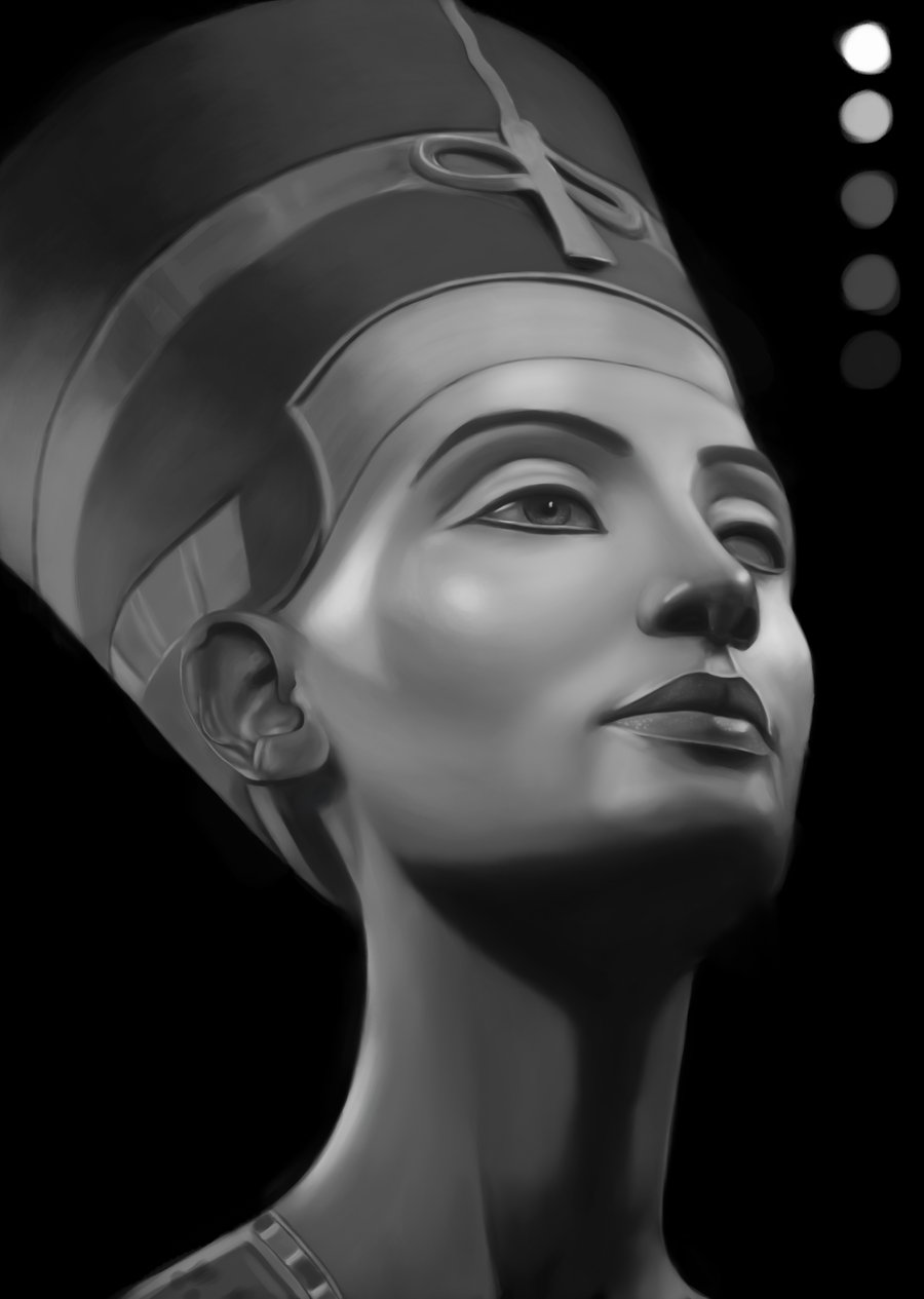 Nefertiti Queen Of Egypt Wip By Thesatanicnun