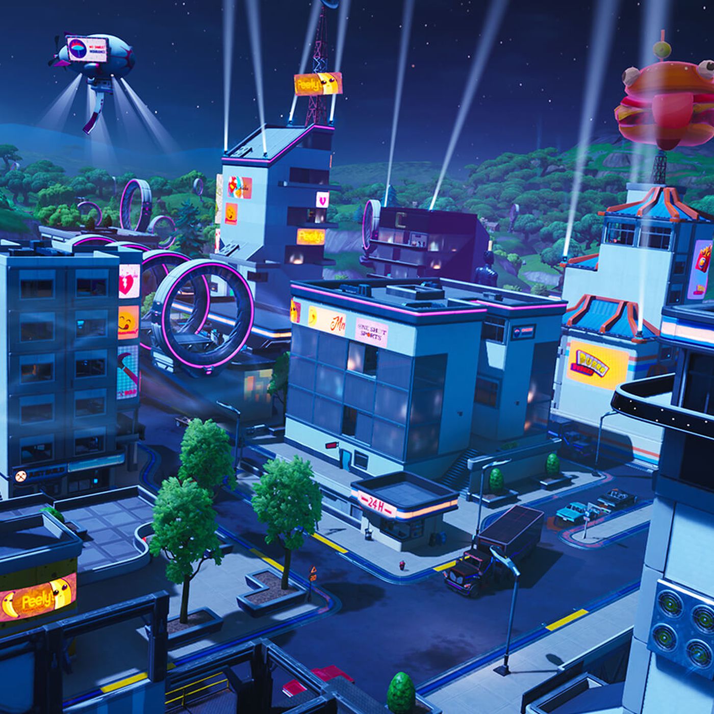 Fortnite Season Adds Wind Tunnels And A Rebuilt Tilted Towers
