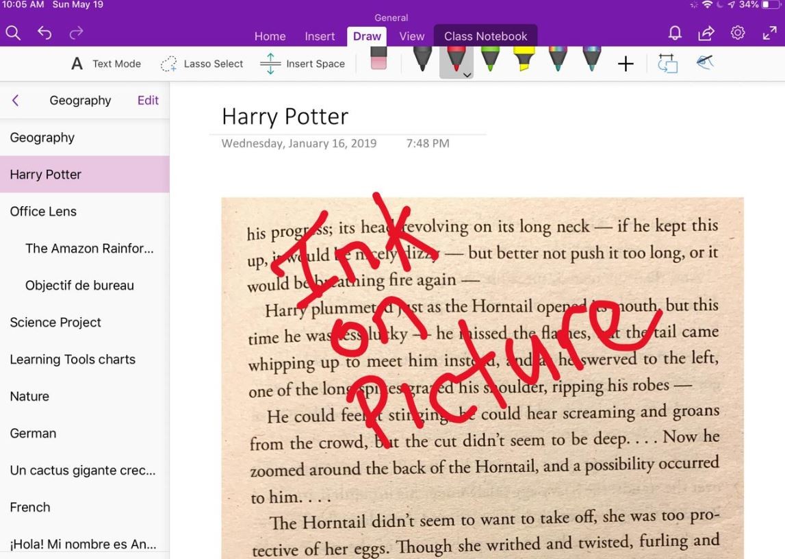 Onenote For Ios Now Lets You Set Pictures As Background Neowin