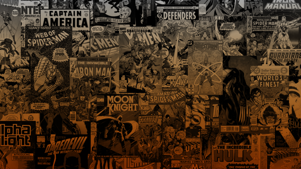 Free download Comic Book Collage Wallpaper Comic book collage by