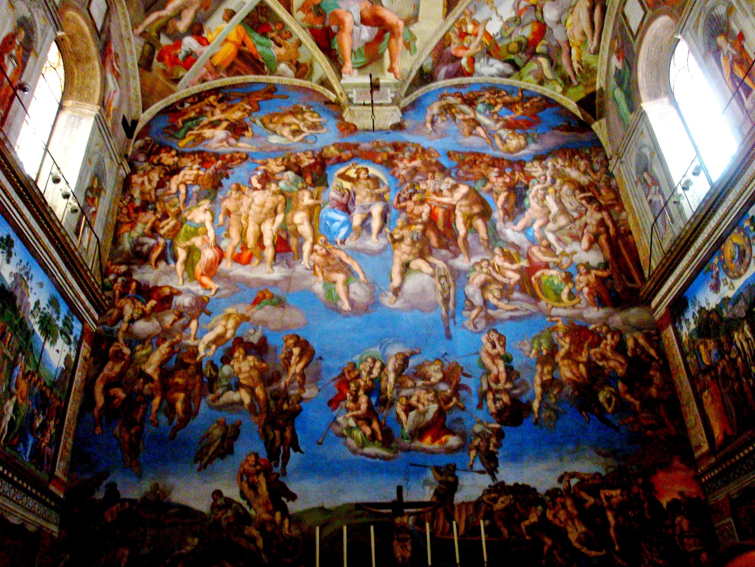 painting-on-the-ceiling-of-the-sistine-chapel-krystleismyname