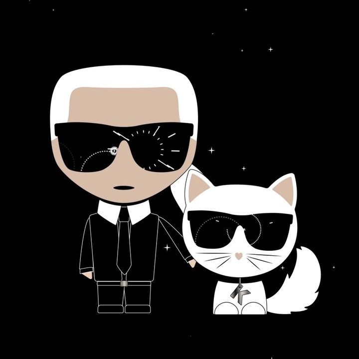 Karl Lagerfeld On Instagram Happy New Year With Love From