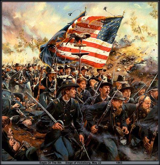 Unforgettable American Civil War Graphic Image