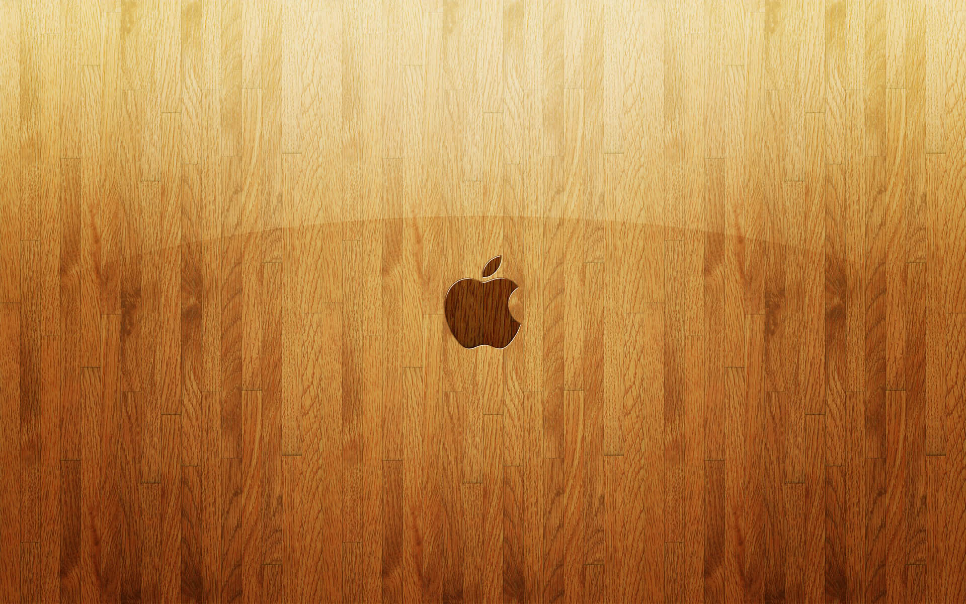 Apple Wooden Glass Wallpaper HD