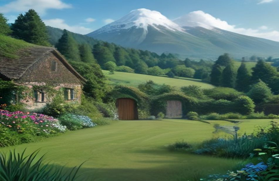 The Hobbit Shire Wallpaper