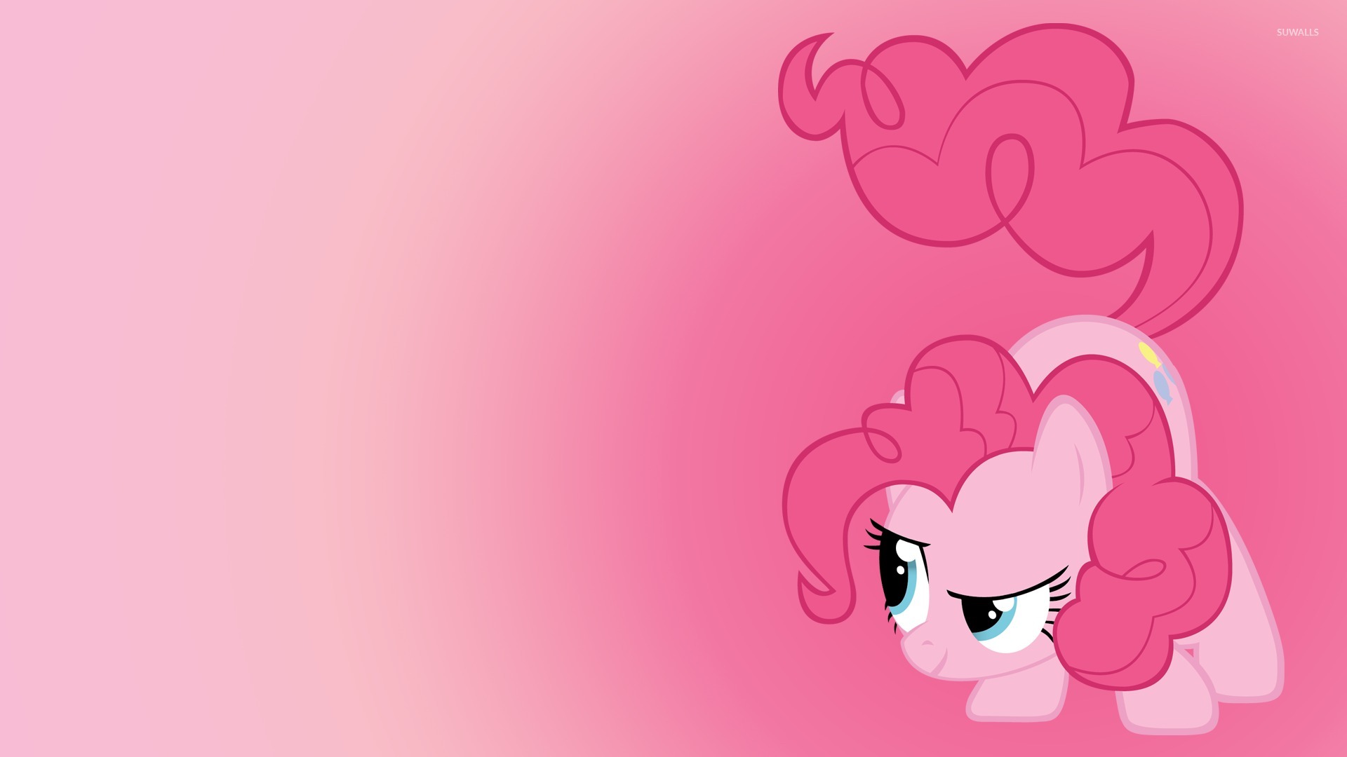 Pinkie Pie Ready To Fight My Little Pony Wallpaper Cartoon